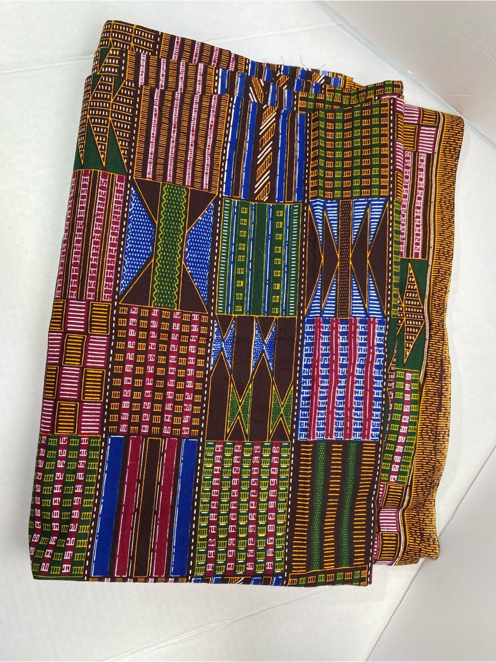 African Wax fabric 64 x 44" name Guaranteed High-Quality real wax Monalisa 11631